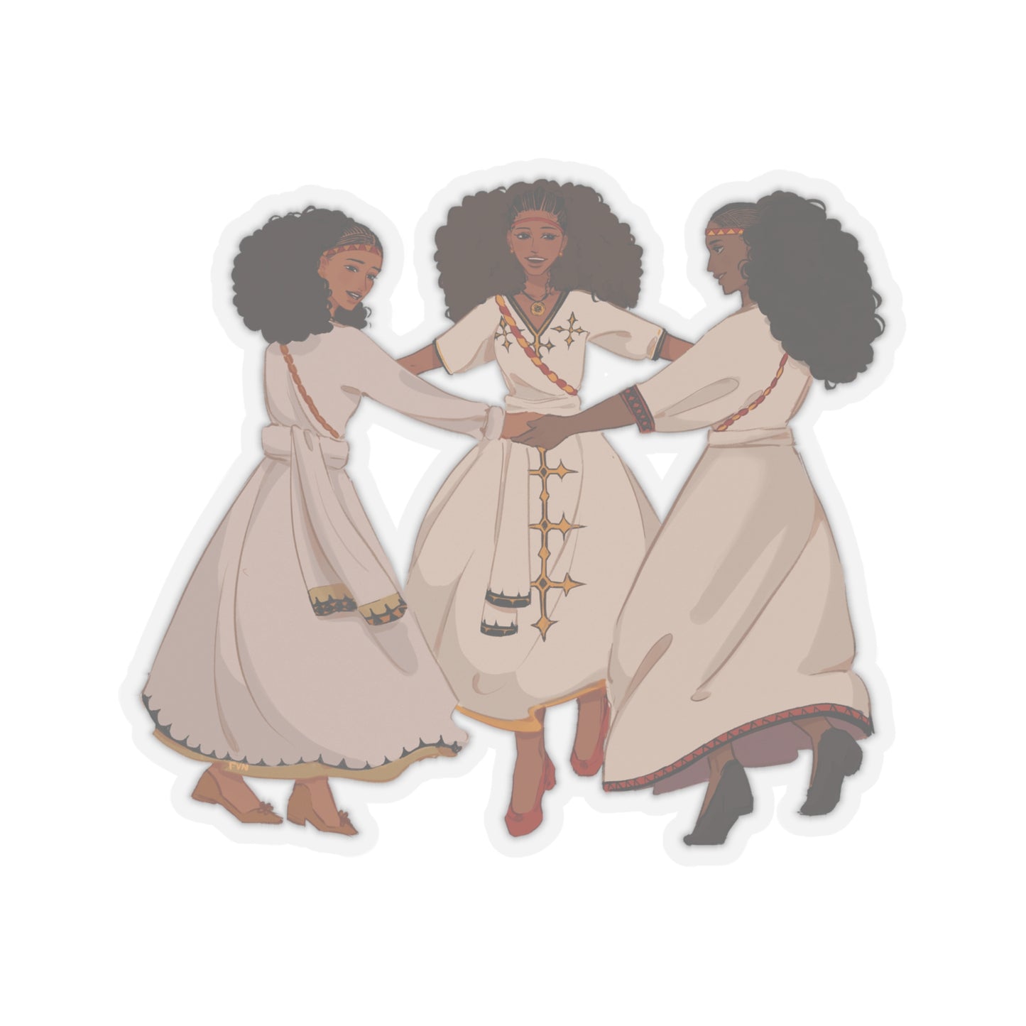 Ashenda Sticker