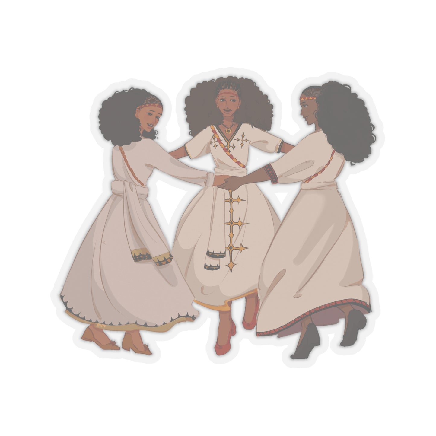 Ashenda Sticker