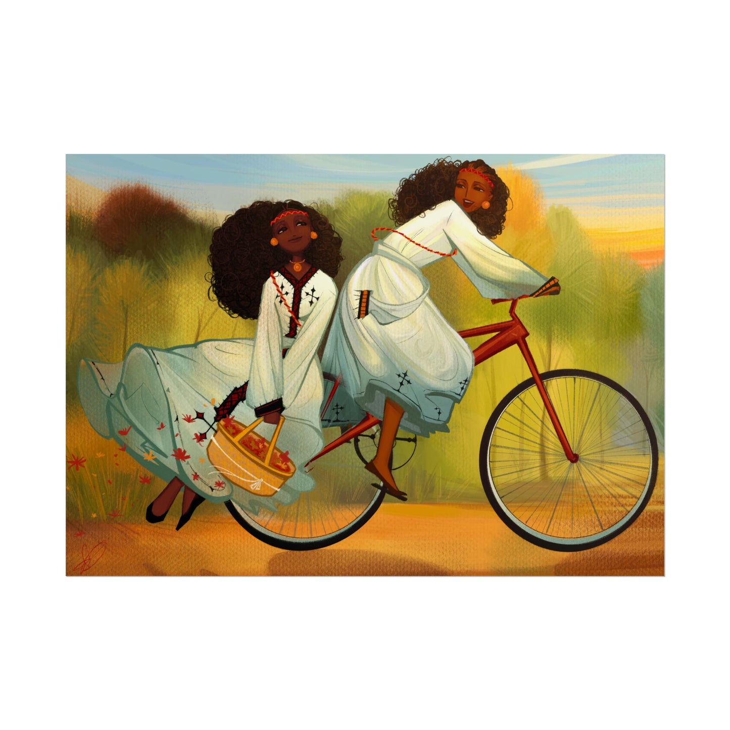 Biking Ashenda Girls